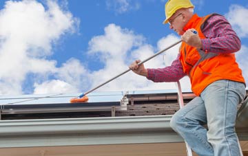 Lower Breakish soft wash roof cleaning